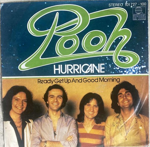 Pooh hurricane raro 45giri - pooh,