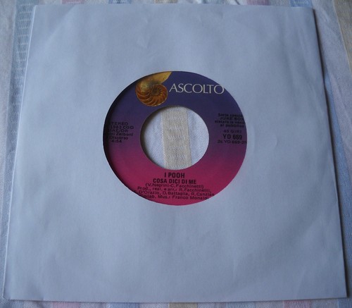 Pooh cosa dici 45 - dici, di